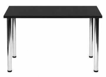 Rectangular Kitchen Table 110 x 60 cm with Adjustable Height