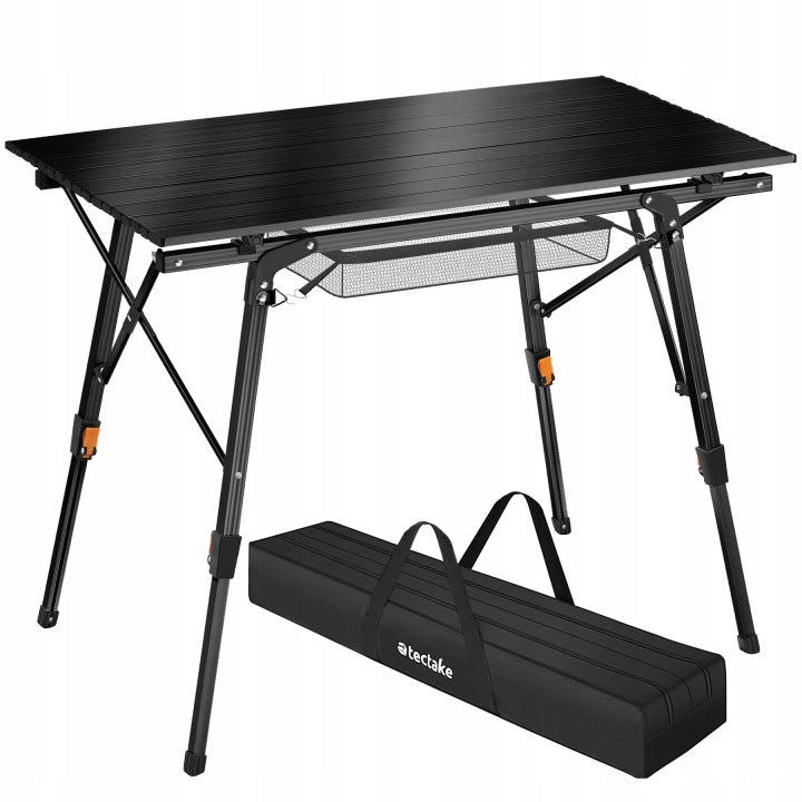 Tina Folding Aluminium Camping Table with Adjustable Height