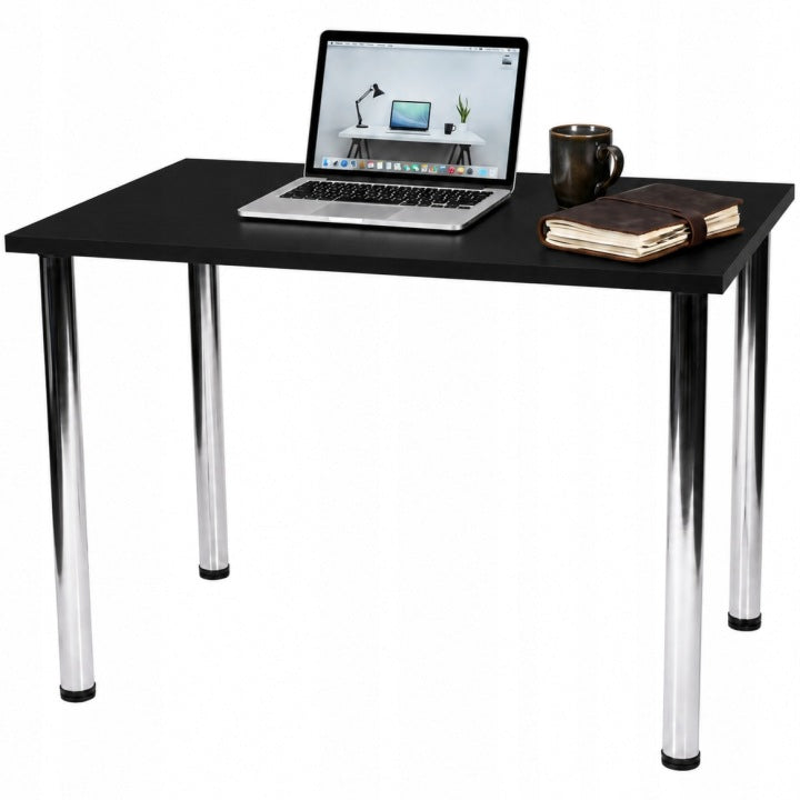 Compact Kitchen and Dining Table 100 x 50 cm with Adjustable Height