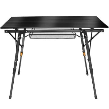 Tina Folding Aluminium Camping Table with Adjustable Height