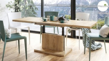 Aston Golden Craft Oak Convertible Coffee Table