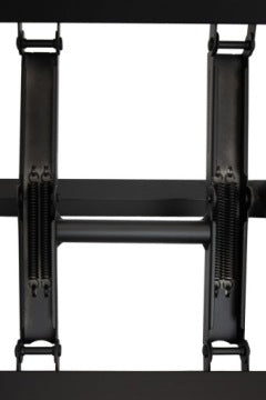 Foldable Black Metal Table Frame 100 x 60 cm in Loft Style