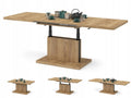 Aston Golden Craft Oak Convertible Coffee Table