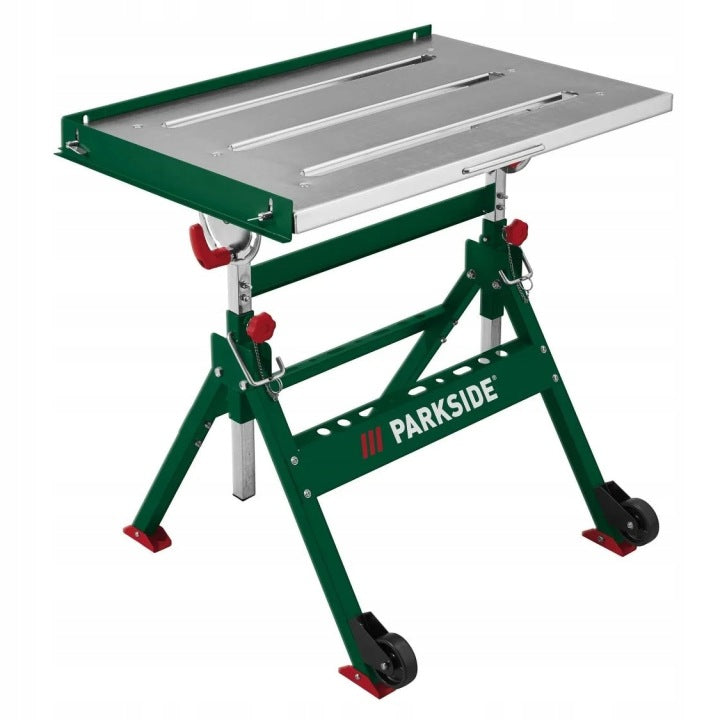 Parkside Portable Steel Welding Table with Height Adjustment, 150 kg Capacity