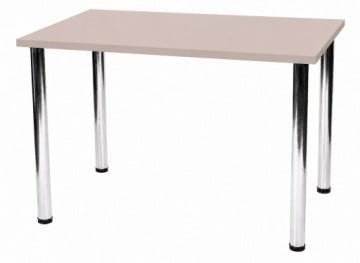 Compact Kitchen and Dining Table 100 x 50 cm with Adjustable Height
