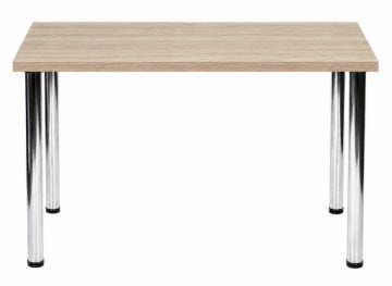 Rectangular Dining and Kitchen Table 90 x 60 cm with Adjustable Height