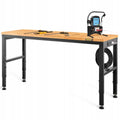 Vevor Adjustable Garage Workbench with Electrical Outlets