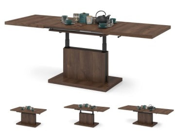 Aston Brown Oak Convertible Coffee Table