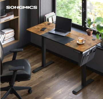 Electric Height-Adjustable Desk 140 x 60 cm with Memory Function