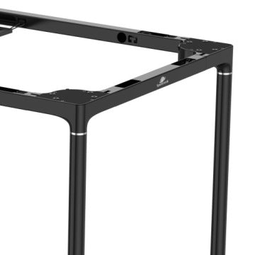 Spacetronik Black Electric Desk and Table Frame with 4 Motors, 100 kg Capacity