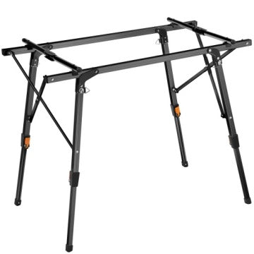 Tina Folding Aluminium Camping Table with Adjustable Height