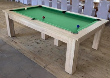 Classic 8 ft Billiard Table with Covering Top