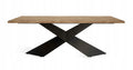 Expandable Loft Dining Table 200–300 x 100 cm with Spider Base